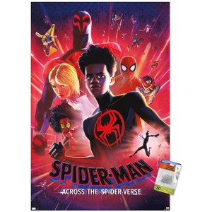 Trends International Marvel Spider-Man: Across The Spider-Verse - Static One Sheet Unframed Wall Poster Prints - 1 of 4