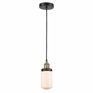 Dover - 1 Light Mini Pendant In Traditional Style-10.25 Inches Tall and 4.5 Inches Wide - 1 of 1