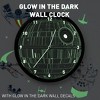 Star Wars Death Star Glow in The Dark Wall Clock with Wall Decals - 4 of 4