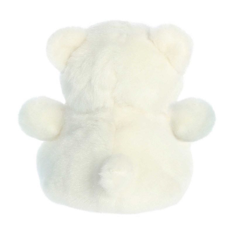 Aurora Mini White Palm Pals 5" Puck Polar Bear Adorable Stuffed Animal, 4 of 6