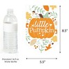 Big Dot of Happiness Little Pumpkin - Fall Baby Shower Bunting Banner - Party Decorations - Welcome Baby - 2 of 4