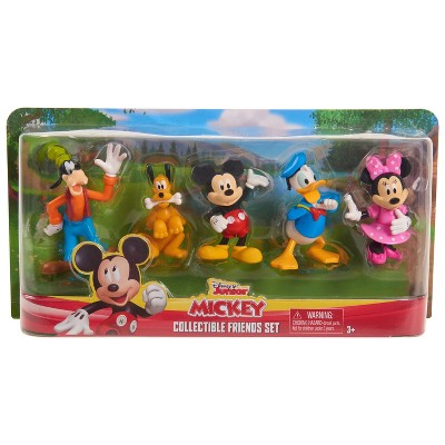 Disney Mickey Mouse Collectible Friends Set 5pc Target - mickey mouse meme house roblox