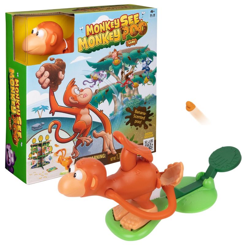 Spin Master Games Monkey See Monkey Poo Board Game, 1 of 10