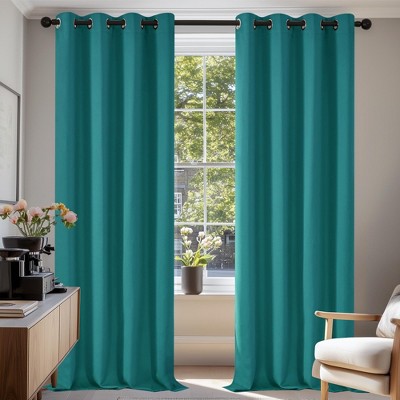 Deconovo Grommet Curtains 2 Panels, Thermal Insulated, 38"W