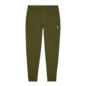 Dalix Astronaut Embroidery Jogger Midweight Fleece Sweatpants Soft Lounge Pant Drawstring Waistband Pockets Mens - 1 of 4