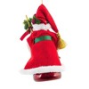 Italian Ornaments 7.5 Inch Grand Greetings Train Santa Lantern Staff Tree Ornaments - 3 of 3