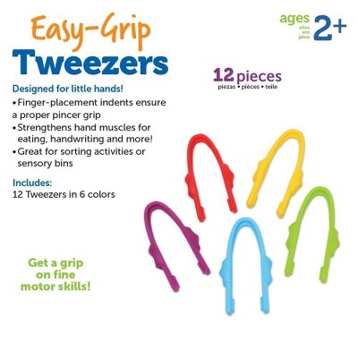 Learning Resources Easy Grip Preschool Tweezers