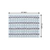 Home Weavers Orion Collection 100% Cotton Bathroom Rug, Non Slip Bath Mat Water Absorbent Soft Shaggy Mat Machine Washable - 3 of 4