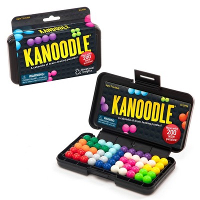 Educational Insights Kanoodle Cosmic, Brain Teaser Puzzle Challenge Game  for Kids, Teens & Adults, Gift for Ages 7+