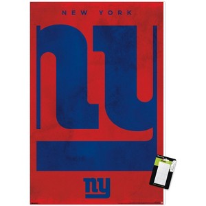Trends International NFL New York Giants - Logo 25 Unframed Wall Poster Prints - 1 of 4