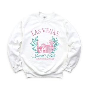 Simply Sage Market Women's Graphic Sweatshirt Las Vegas Social Club - 1 of 3