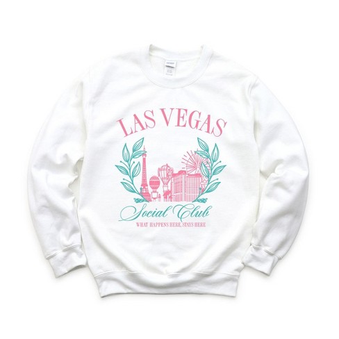 Simply Sage Market Women's Graphic Sweatshirt Las Vegas Social Club - image 1 of 3