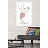 Trends International Disney Simple Moments Line Art - Piglet Framed Wall Poster Prints - 2 of 4