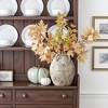LuxenHome Rustic Old World Terracotta Vase, 10-Inch Round Bouquet Holder for Farmhouse Decor Multicolored - 2 of 4