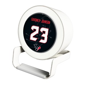 NFL Houston Texans Players Game Tactic Night Light Charger and Bluetooth Speaker - 1 of 3