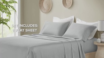 Aqua Organic Cotton King Deep Pocket Sheet Set