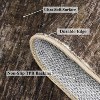 Machine Washable Modern Abstract Area Rug, Non-Slip Soft Velvet Low-Pile Carpet for Living Room, Bedroom, Dining Room, Pet-Friendly - 4 of 4