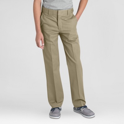 Dickies Boys' Slim Straight Pants - Desert Sand 10