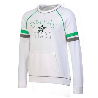NHL Dallas Stars Men's Long Sleeve Hooded Sweatshirt with Lace - S