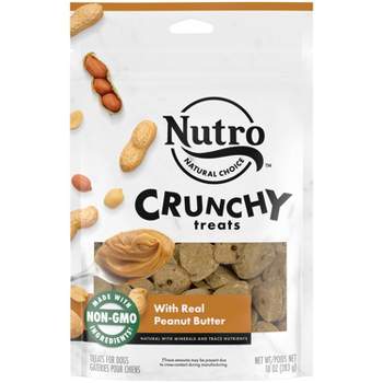 Nutro Crunchy Peanut Butter Dog Treats - 10oz