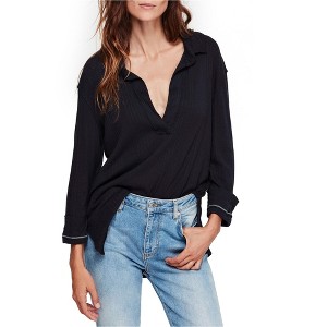Free People Womens Annie Pullover Blouse - 1 of 1