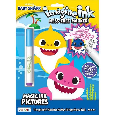 Baby Shark Imagine Ink Book