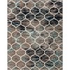 Unique Loom Trellis Frieze Rounded Trellis Indoor Woven Area Rug - 2 of 4