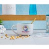 Silver Buffalo Sanrio Hello Kitty Clouds Ceramic Soup Mug With Vented Lid | Holds 24 Ounces - 4 of 4