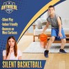 Anywhere Sports: Silent Basketball - 7" Mini Size, Orange Squishy Airless Foam - 3 of 4