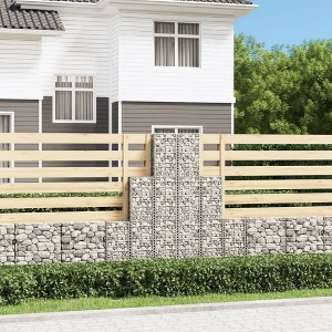 vidaXL 6 Piece Gabion Set Galvanized Wire - 1 of 4