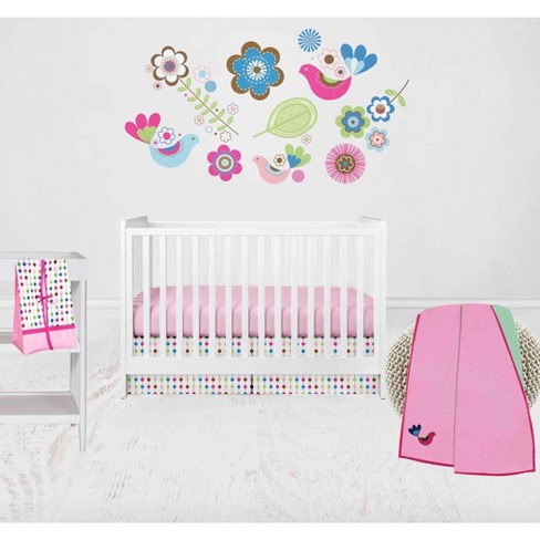 Floral baby best sale bedding target