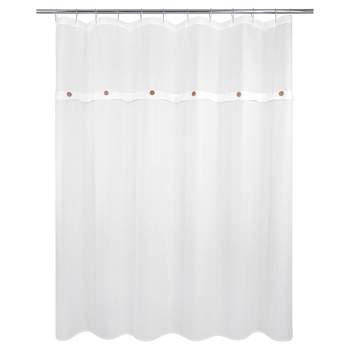 Taylor Shower Curtain White - Allure Home Creations