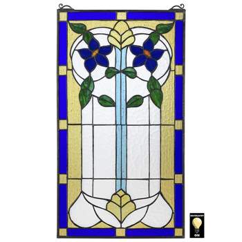 Design Toscano Horta Tiffany-style Stained Glass Window : Target