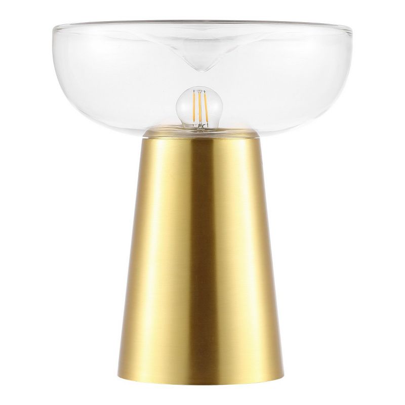 Vassar 12.75 Inch Table Lamp - Brass/Clear - Safavieh., 1 of 5
