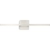 Progress Lighting Phase 5 1-Light Linear Vanity Light, Brushed Nickel, Acrylic Lens - 3 of 4