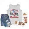 The Juniper Shop Little Miss Firecracker Checkered Youth Tank Top - 2 of 4