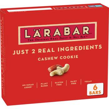 Larabar Cashew Cookie Bars - 10.2oz/6ct
