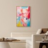Art Remedy Sorbet Abstract Retro Abstract Wall Art Framed - 2 of 4