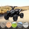 12V Ride On Toy ATV, Battery Powered 4 Wheeler Quad Car, Electric ATV with Remote Control, Music, Horn, Monitor Display, LED Lights for Toddlers 3-10 - 3 of 4