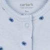Carter's Just One You® Baby Girls' Ruffle Sleeve Romper - 3 of 3