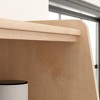 Sauder Clifford Place Library Hutch Natural Maple: Mid-Century Modern Design, Laminated Surface, 2 Fixed Shelves - 4 of 4