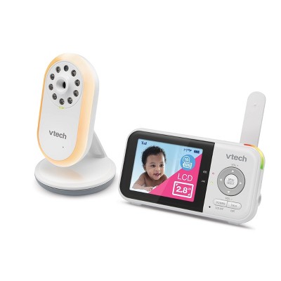 VTech 2.8&#34; Digital Video Baby Monitor with Night Light - White - VM3258_2