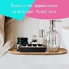 Aoibox Modern Bamboo Fiber Soap Holder and Dish Combo, Removable for Easy Cleaning, Ideal for Kitchen, Bathroom & Bar Sink Use - 3 of 4