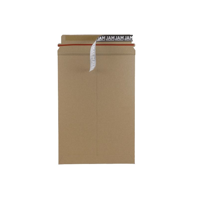 JAM Paper Stay-Flat Photo Mailer Envelopes 6x8 Kraft Self-Adhesive Closure 8866640B, 2 of 4