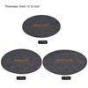 Unique Bargains Indoor Round Reversible Absorbent Waterproof Plant Pot Saucers Coaster Felt Pad Mats 1 Set of 9 Pcs - 2 of 4