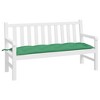 vidaXL Garden Bench Cushion Green Oxford Fabric (100% polyester) - 3 of 4