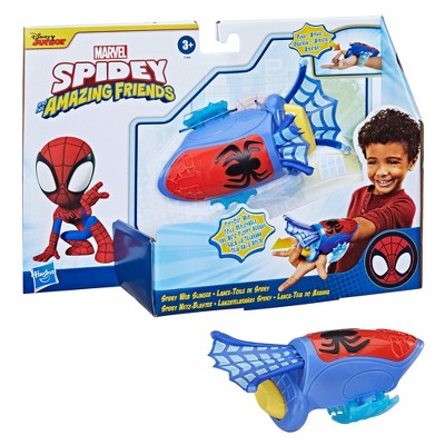 spiderman shooting web toy