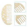 Unique Bargains Anti-Static Hair Comb Wide Tooth for Thick Curly Hair Hair Care For Wet and Dry 2 Pcs - 3 of 4