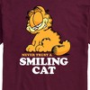 Men's - Garfield - Never Trust Smiling Cat Short Sleeve Graphic T-Shirt - 2 of 4