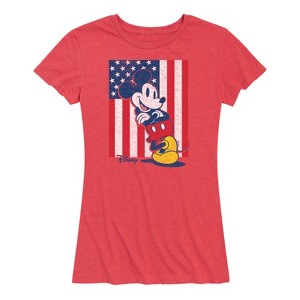 Women's - Disney - Americana Short Sleeve Graphic T-Shirt - 1 of 4